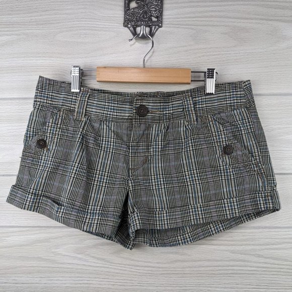 American Eagle Outfitters Pants - Mini AEO Plaid Shorts